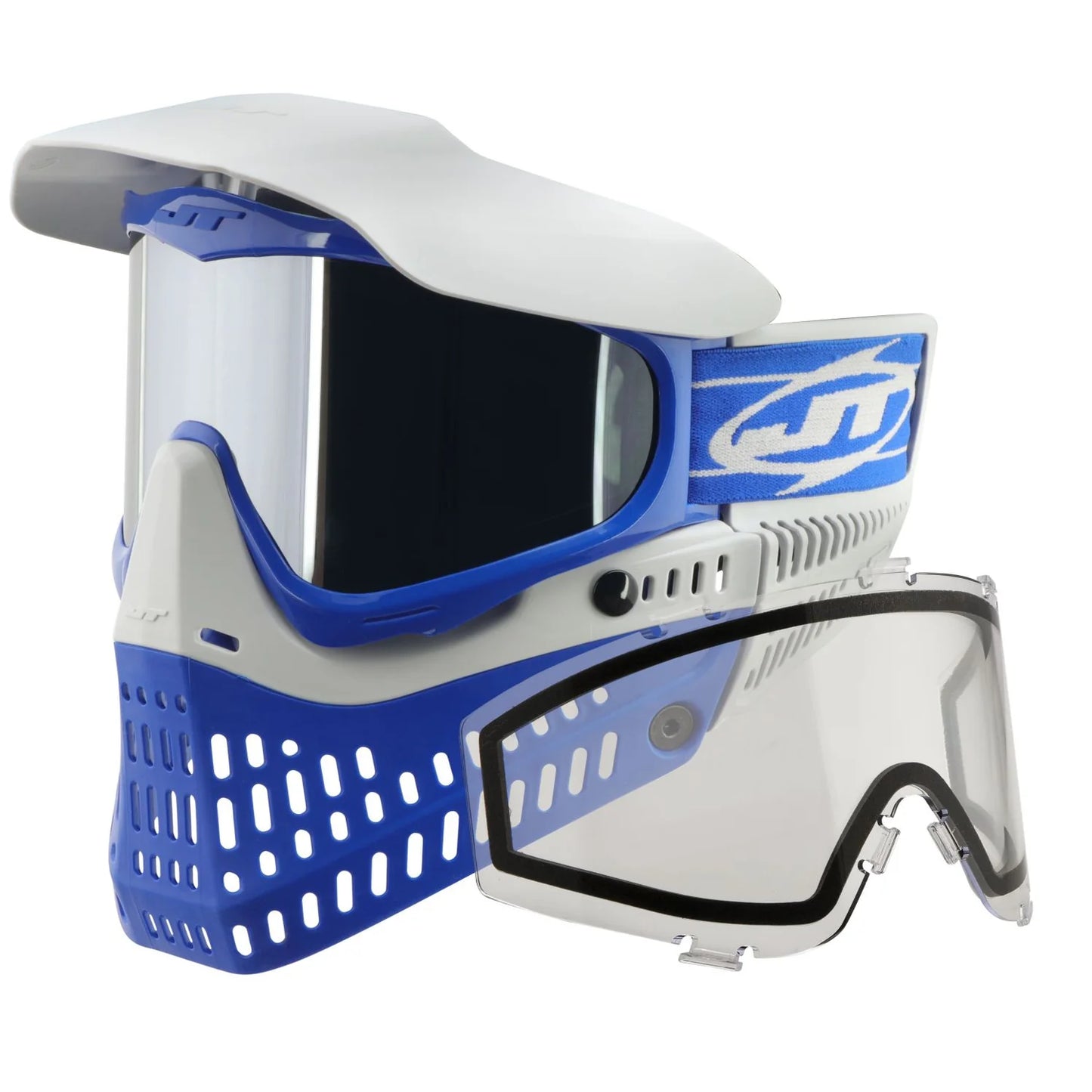 JT Proflex Paintball Mask Goggle w/ Clear Thermal Lens - USA